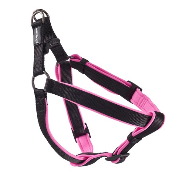 Animology-Pink-and-Black-Dog-Harness