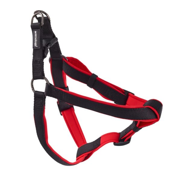 Animology-Red-and-Black-Dog-Harness