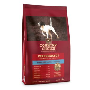 COUNTRY CHOICE PERFORMANCE Fish & Rice ADULT DOG FOOD