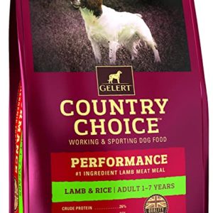 COUNTRY CHOICE PERFORMANCE Lamb & Rice ADULT DOG FOOD