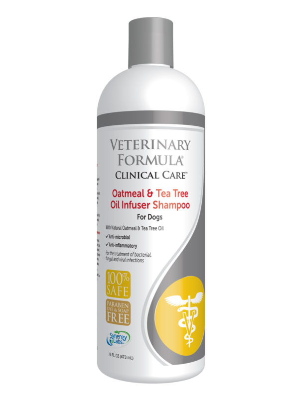 Veterinary formula clinical care OATMEAL and tea shampoo