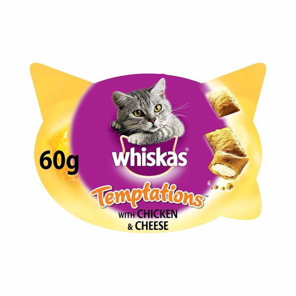 Whiskas Temptations with chicken and cheese