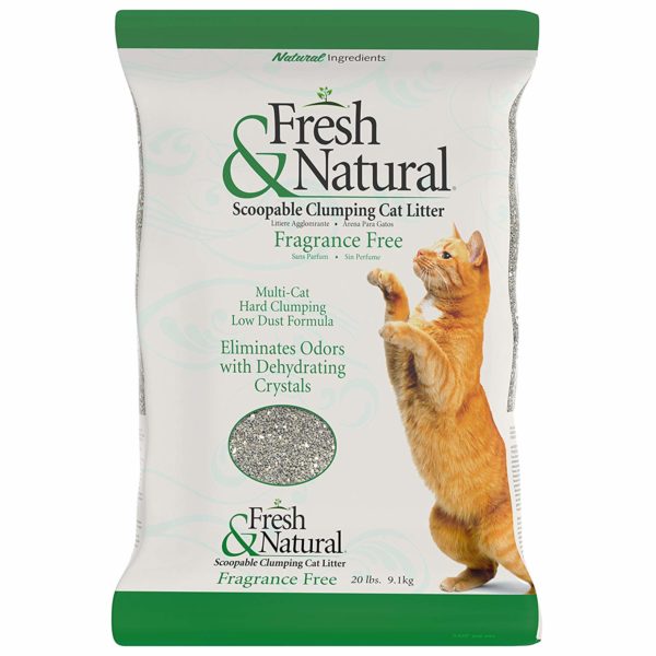 Fresh and Natural fragrance-free 20 pounds