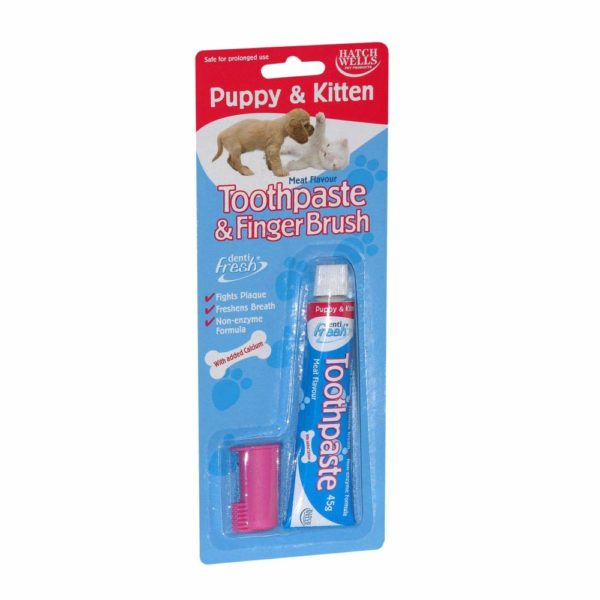 Dentifresh Toothpaste starter kit for Kittens & Puppies, 45g