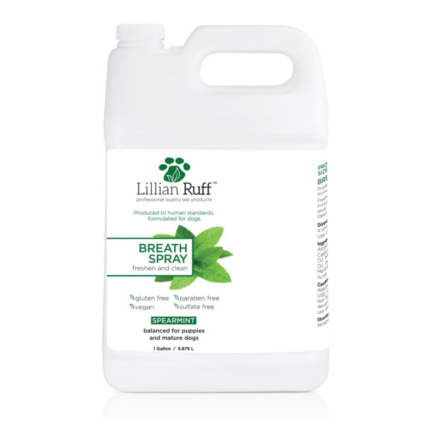 Lillian Ruff Breath Spray gallon