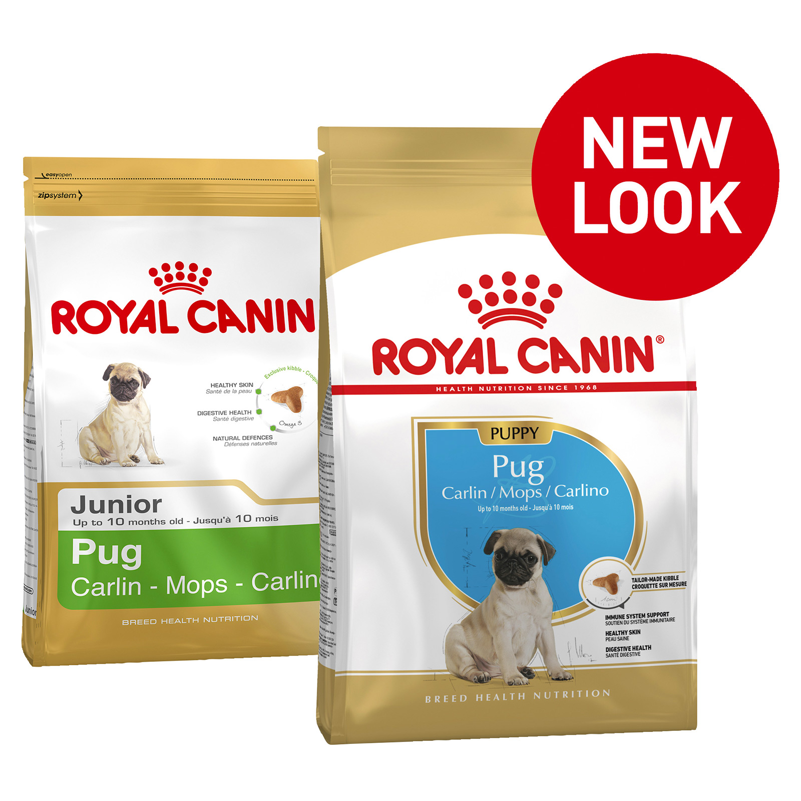 royal canin pug 3kg