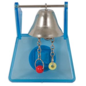 JW ACTIVITOY BELL WITH PENDULOT BIRD TOY