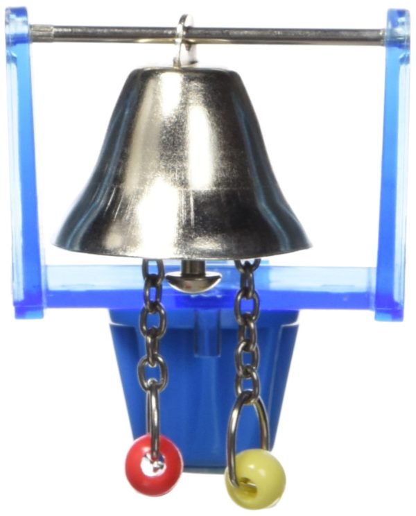 JW ACTIVITOY BELL WITH PENDULOT BIRD TOY