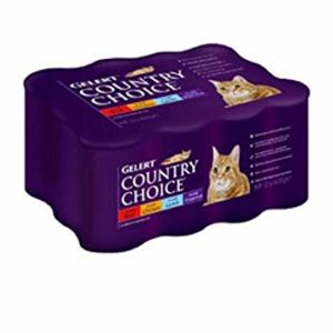 COUNTRY CHOICE VARIETY PACK ADULT CAT CAN FOOD