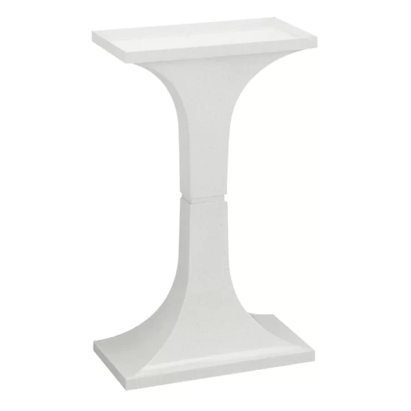 FERPLAST STAND F70 WHITE F70 is a sturdy plastic stand with a rectangular base, perfect for birdcages like Eva, Gala, Ibiza Open, Palladio 3, Piano 3, Rekord 3 and Villa.