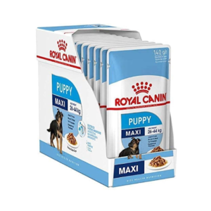 Royal Canin® Maxi Puppy Chunks in Gravy Pouch 10 x 140g